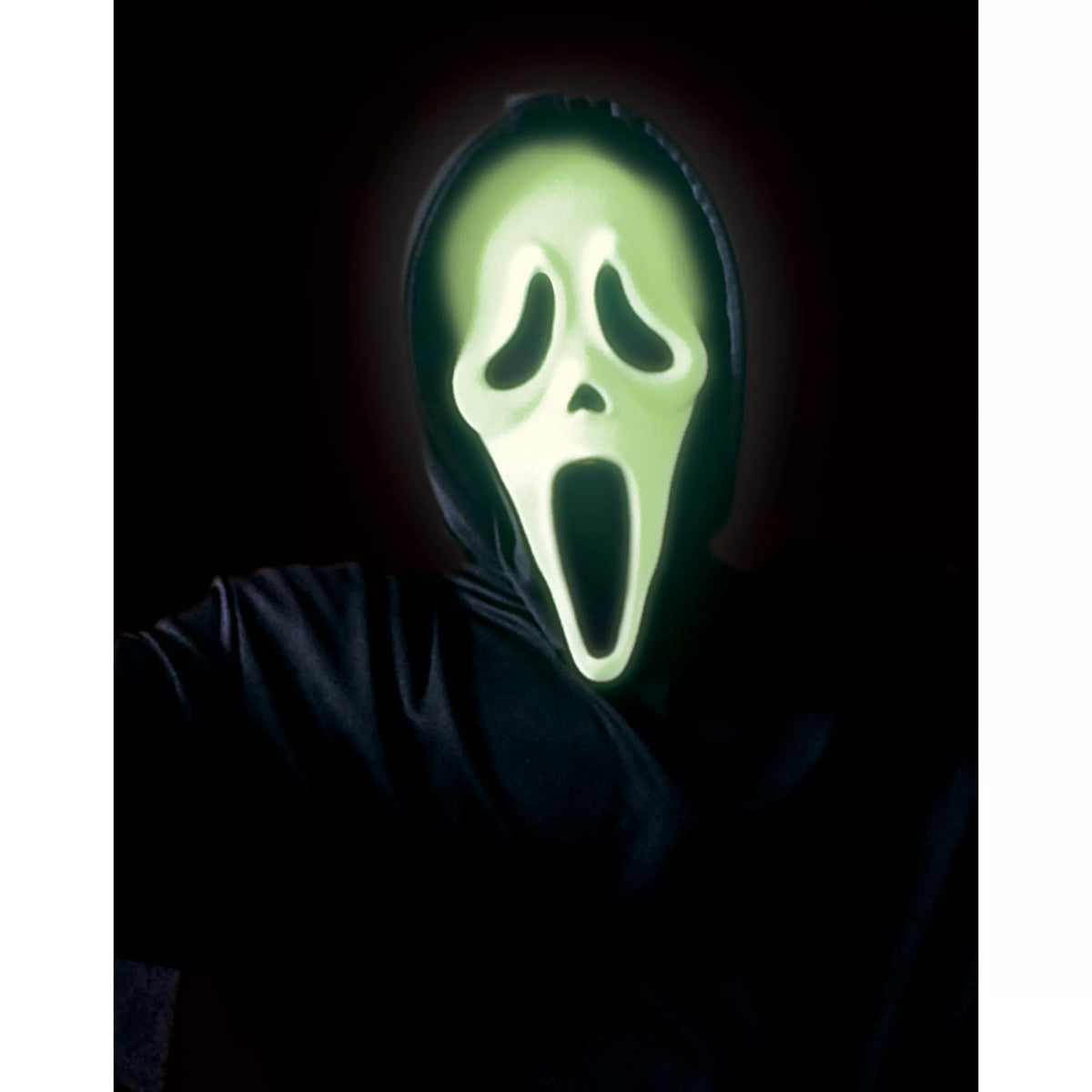 Disfraz de Ghost Face que brilla en la oscuridad para niño - imagen 2