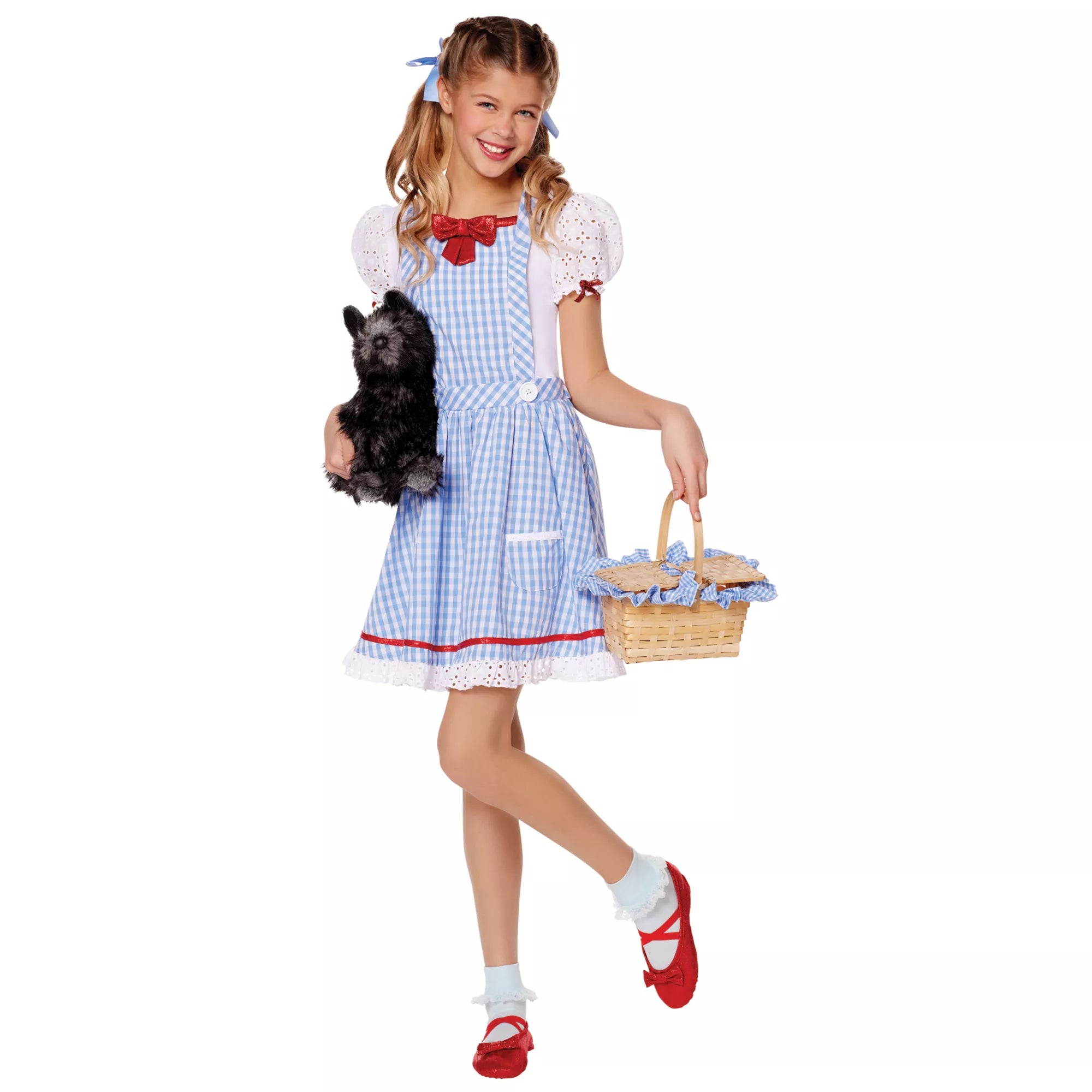Disfraz con vestido de Dorothy para niña – Wizard of Oz - imagen 1