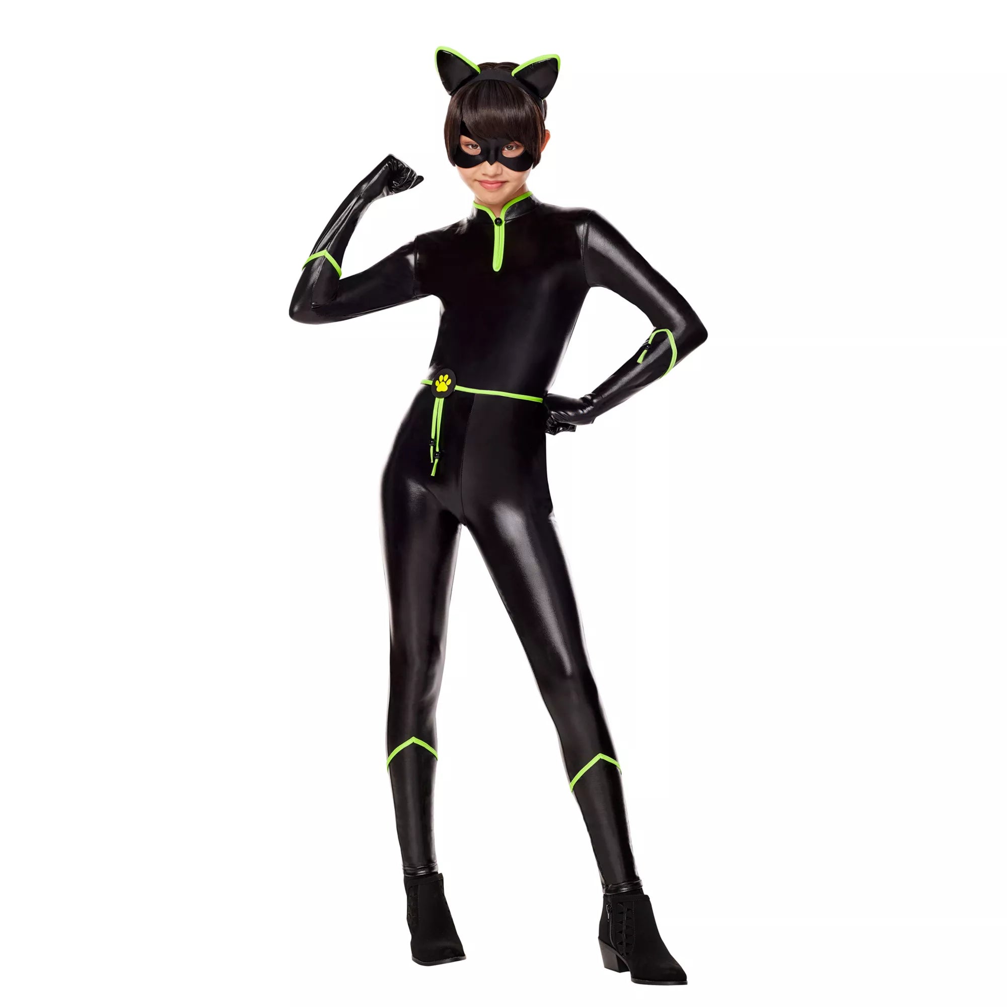 Disfraz de Lady Noir para niña – Miraculous Ladybug - imagen 2