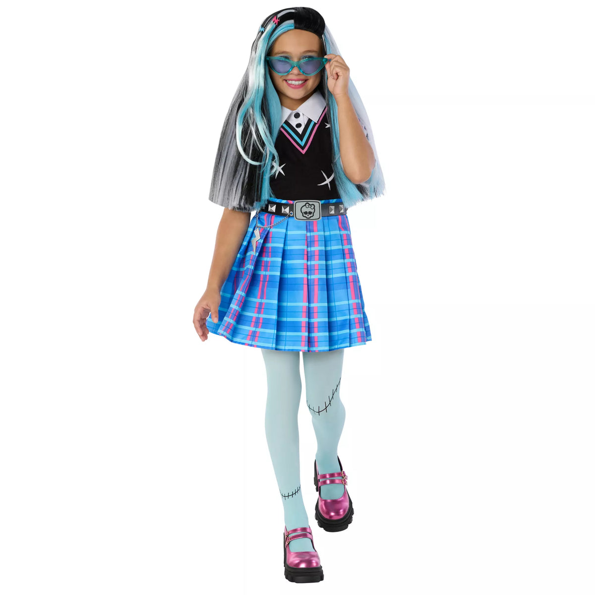 Disfraz de Frankie Stein para niña – Monster High - imagen 1