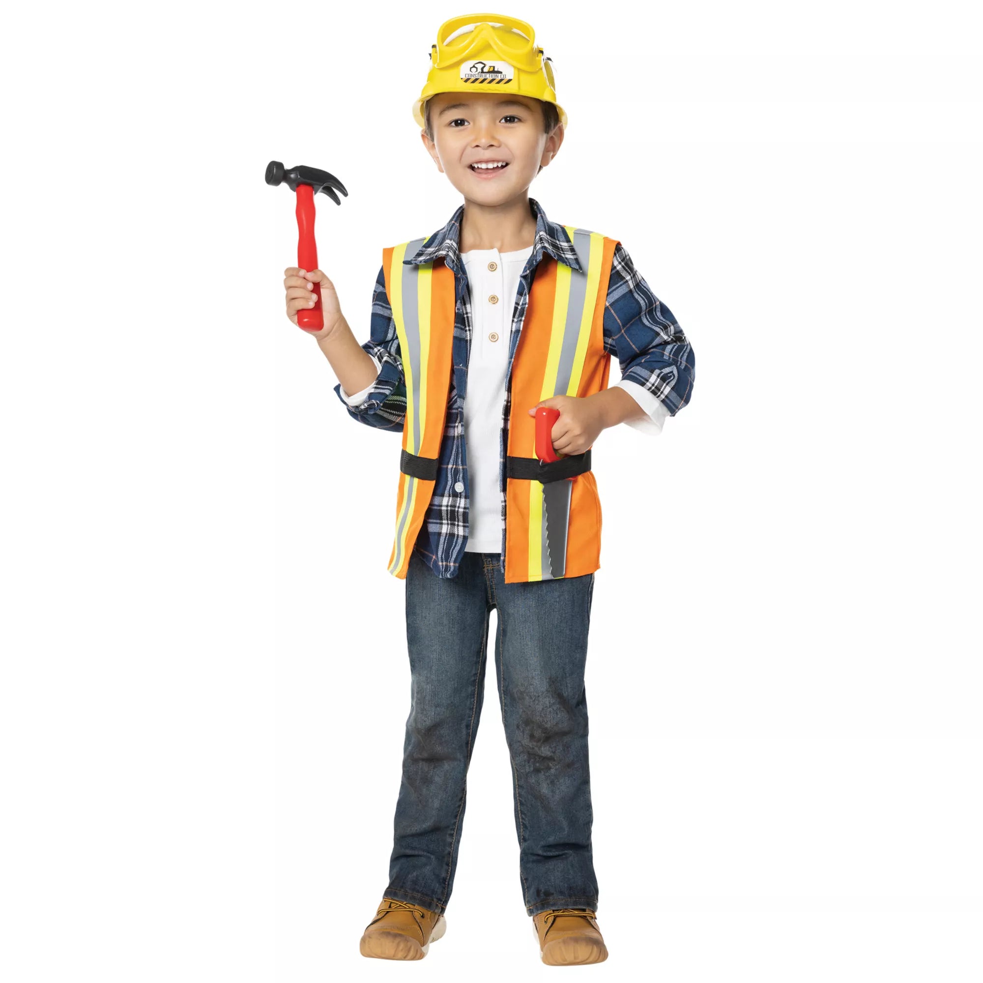 Disfraz de trabajador de construcción para niño pequeño - imagen 1