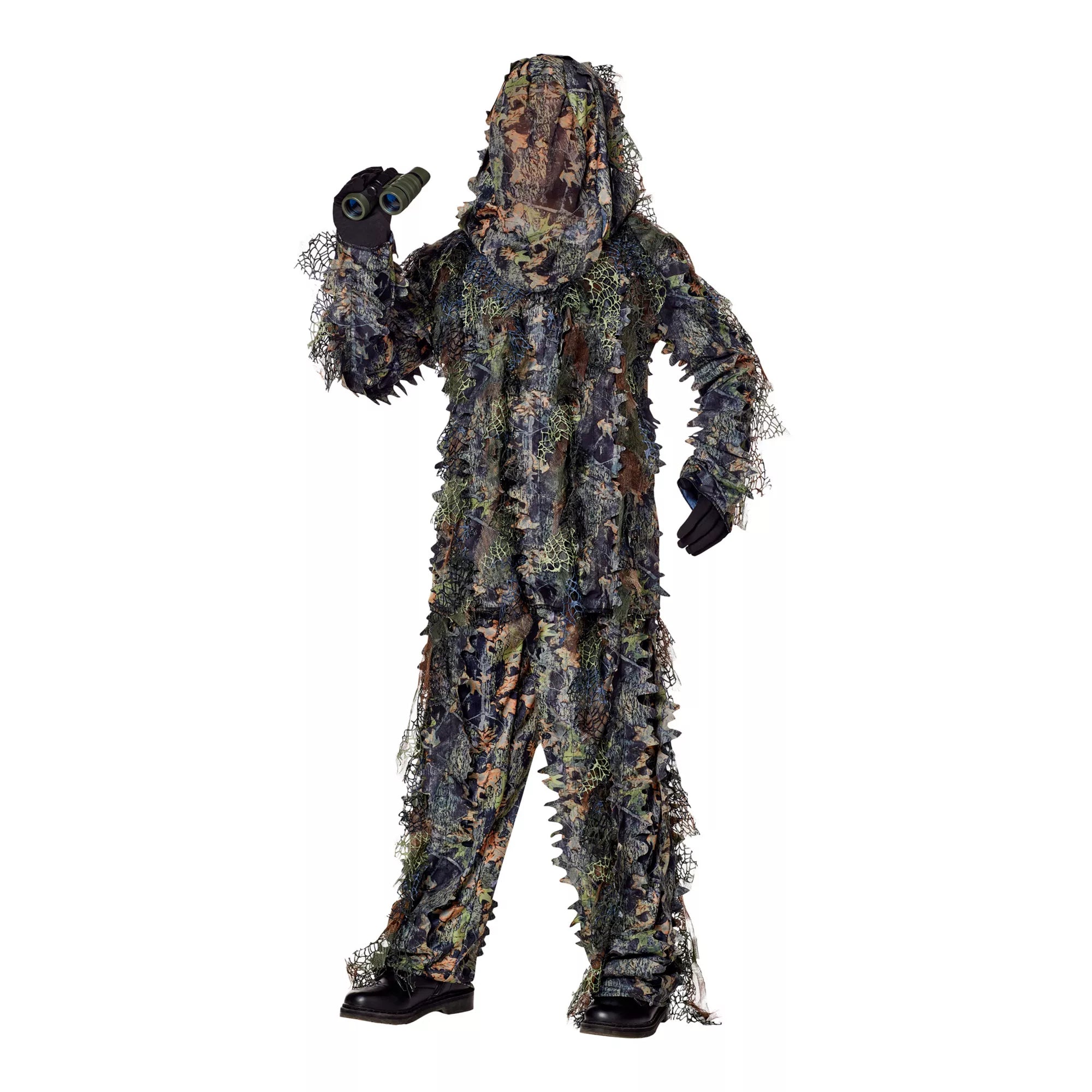 Disfraz con traje Ghillie de camuflaje para niño - imagen 1