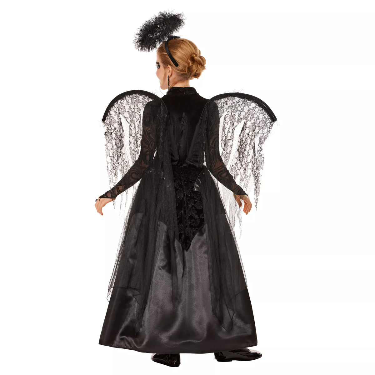 Disfraz de ángel de la oscuridad para niña – The Signature Collection - imagen 7
