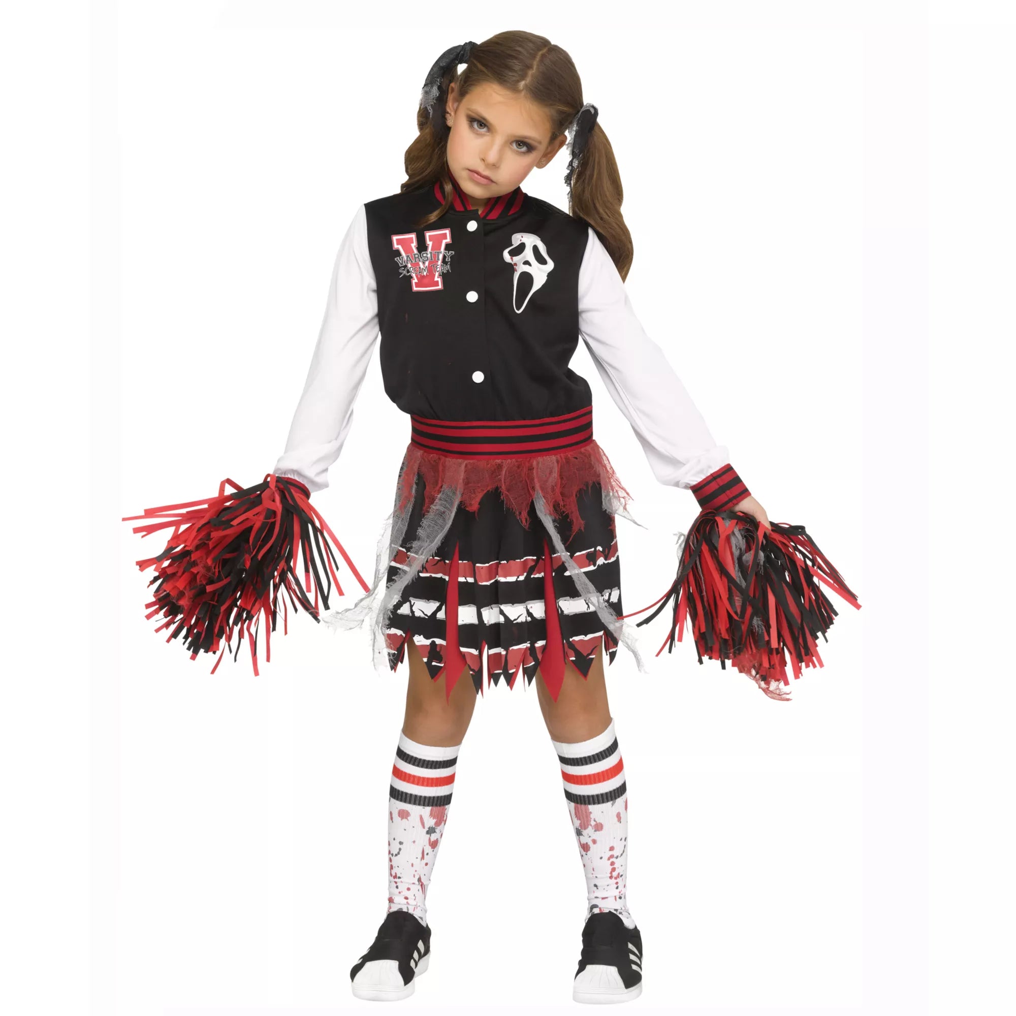 Disfraz de Ghost Face Varsity Cheer para niña - imagen 1