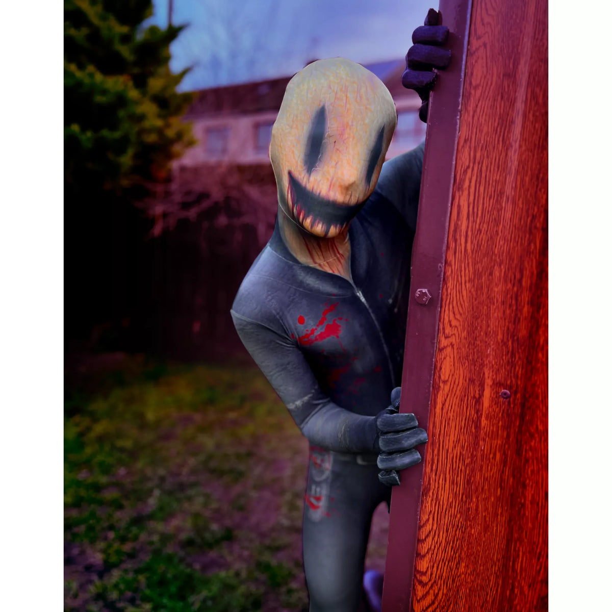 Disfraz Morphsuit de Mister Smile para niño - imagen 5