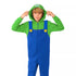 Disfraz con enterizo de Luigi para niña – Super Mario Bros. - imagen 1