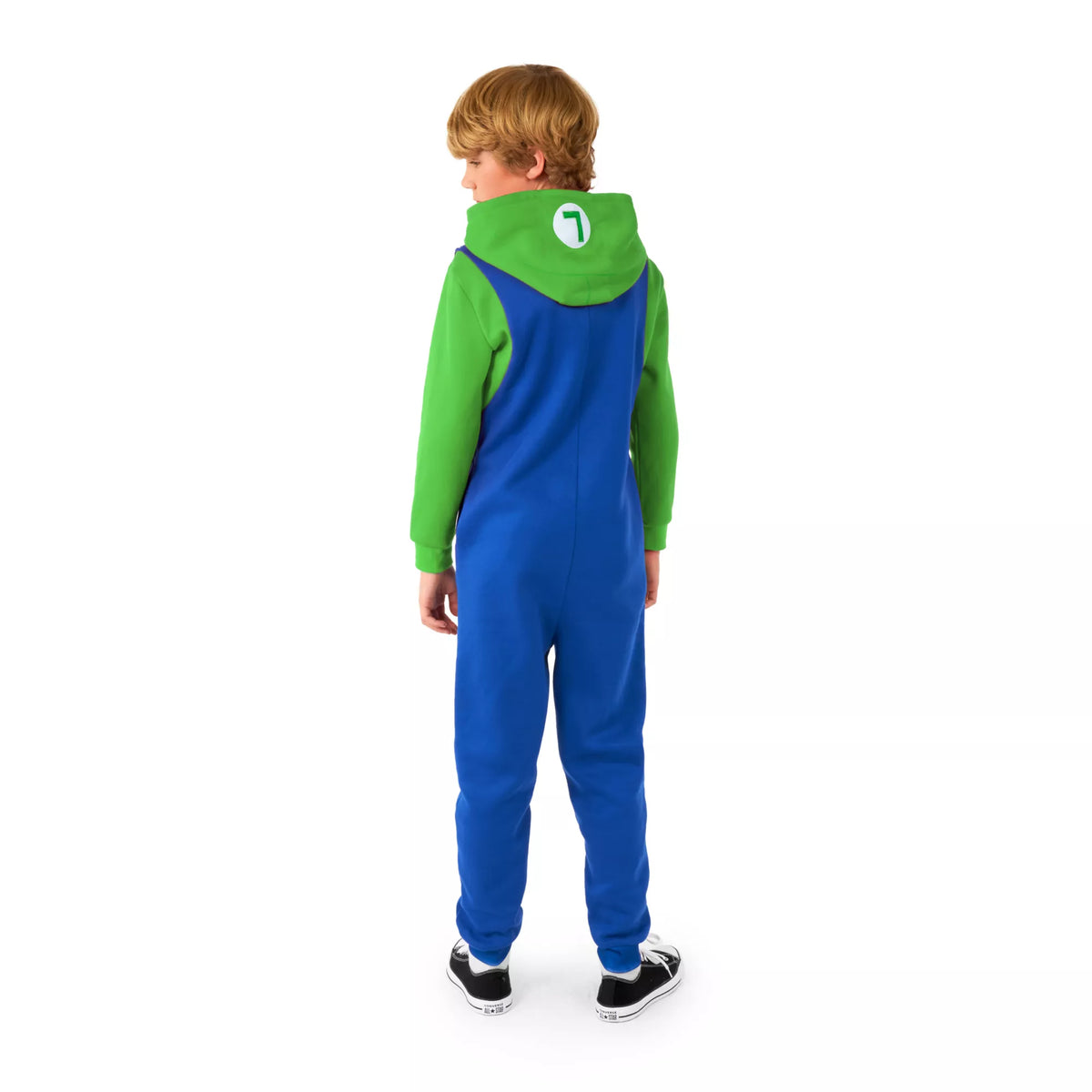 Disfraz con enterizo de Luigi para niña – Super Mario Bros. - imagen 3