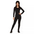 Traje enterizo negro de gata para niña - imagen 1
