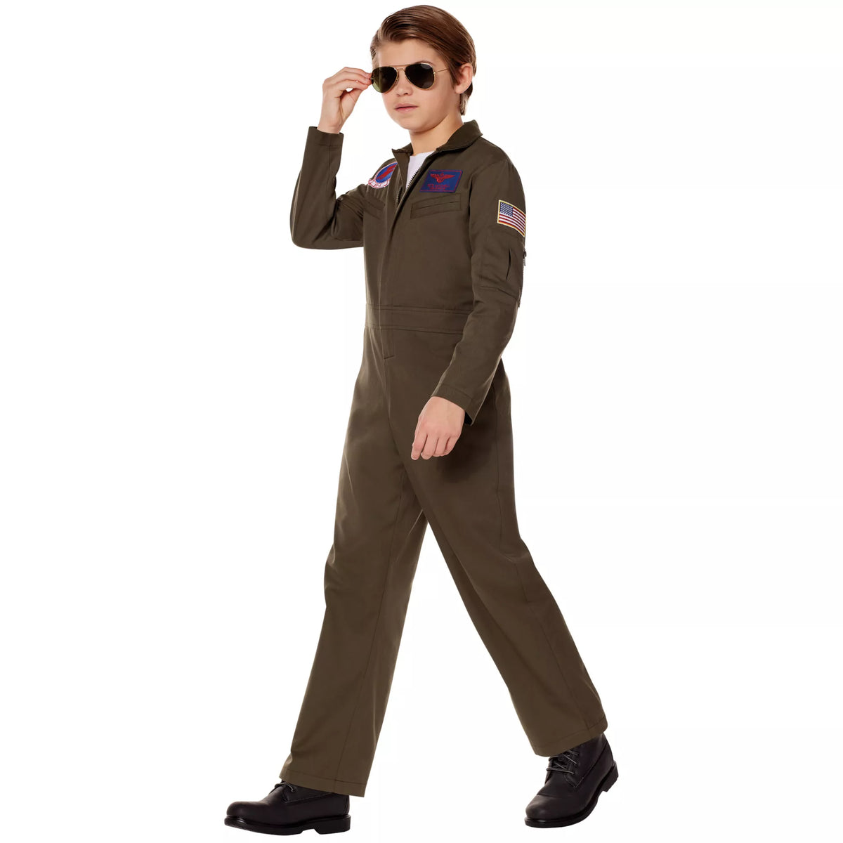 Disfraz con enterizo de Top Gun para niño - imagen 1