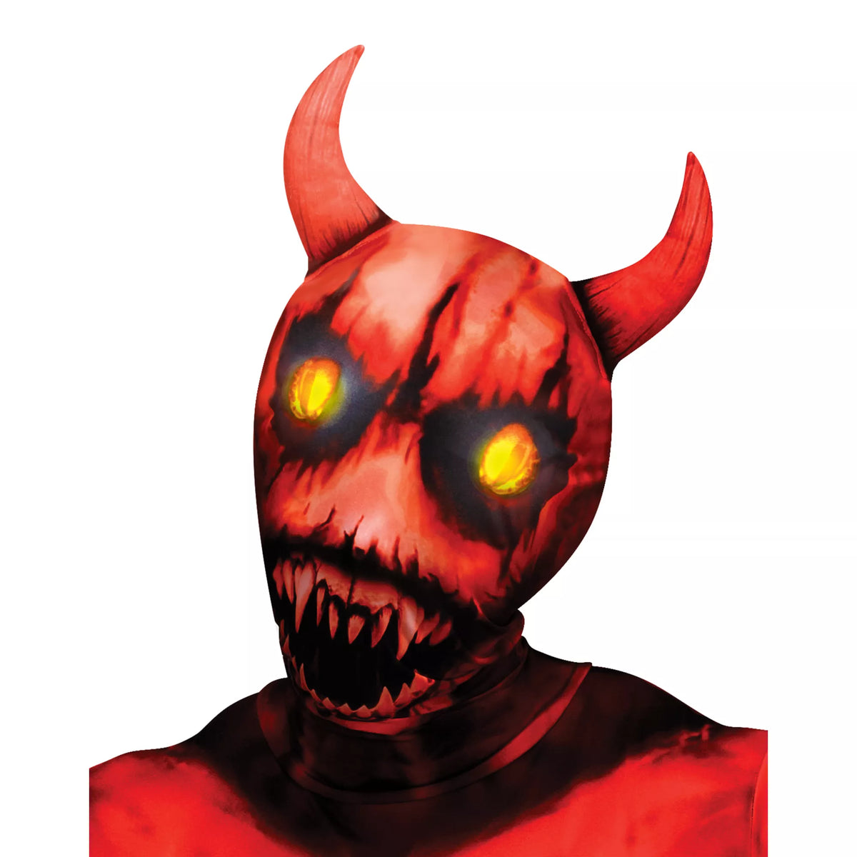 Disfraz de segunda piel de demonio ardiente para niño - imagen 2