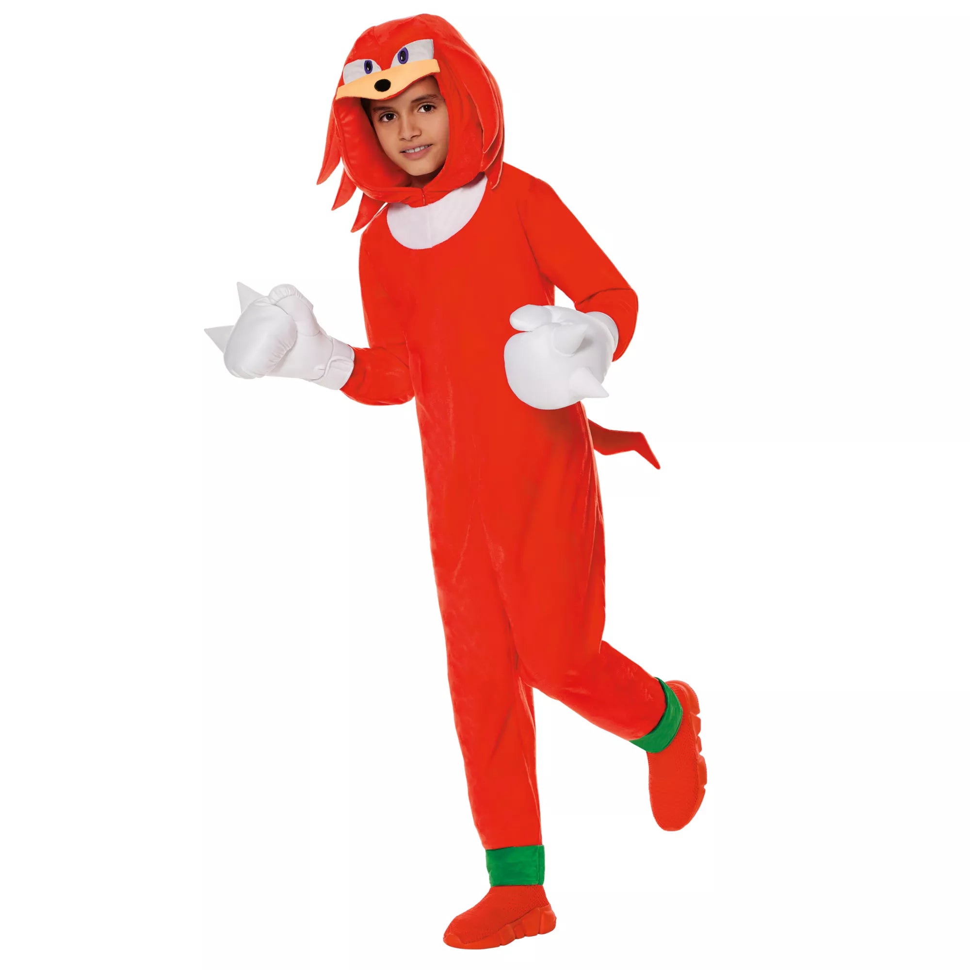 Disfraz con enterizo de Knuckles para niño – Sonic the Hedgehog - imagen 1