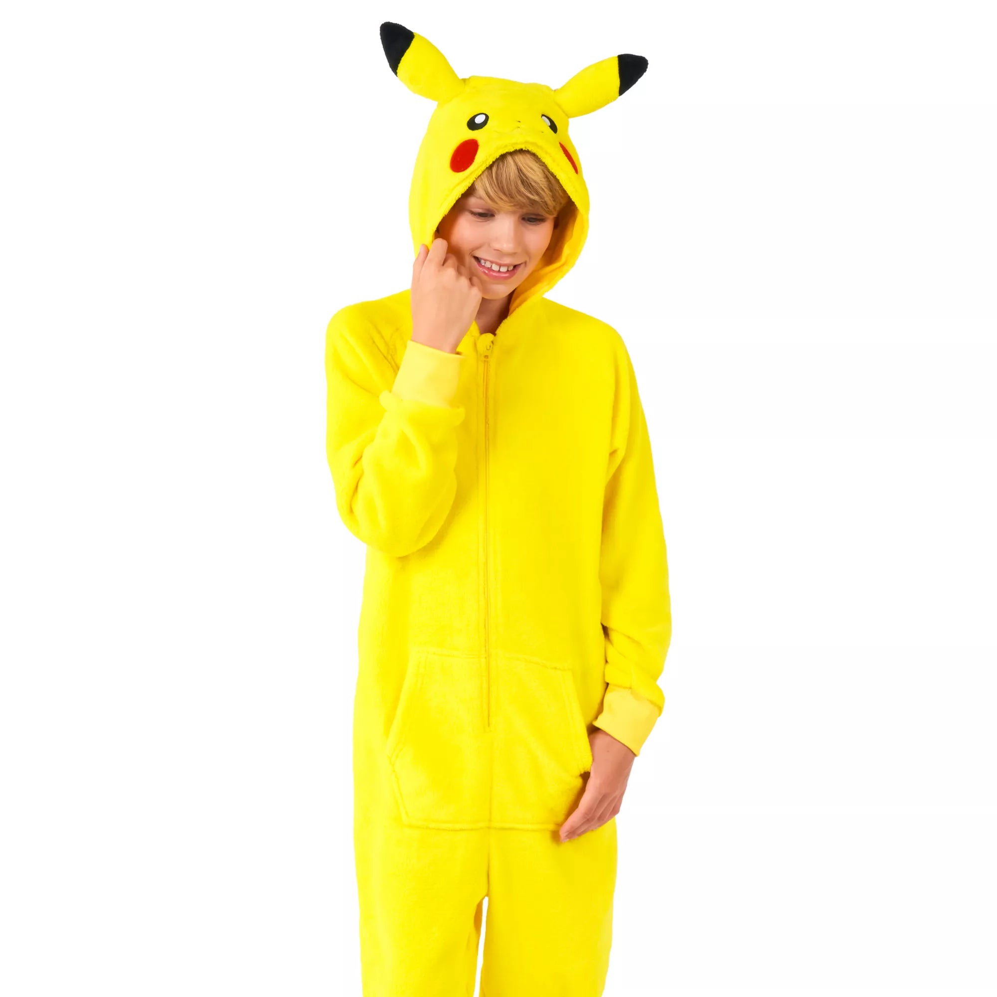 Disfraz con enterizo de Pikachu para niña – Pokémon - imagen 1