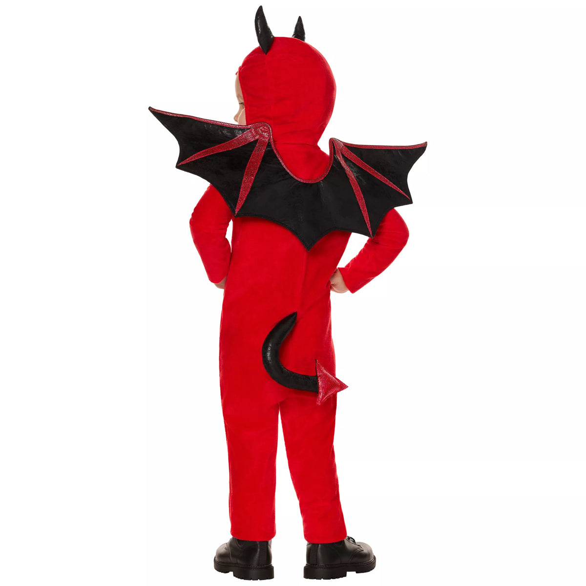 Disfraz con enterizo de diablo para niña pequeña - imagen 2