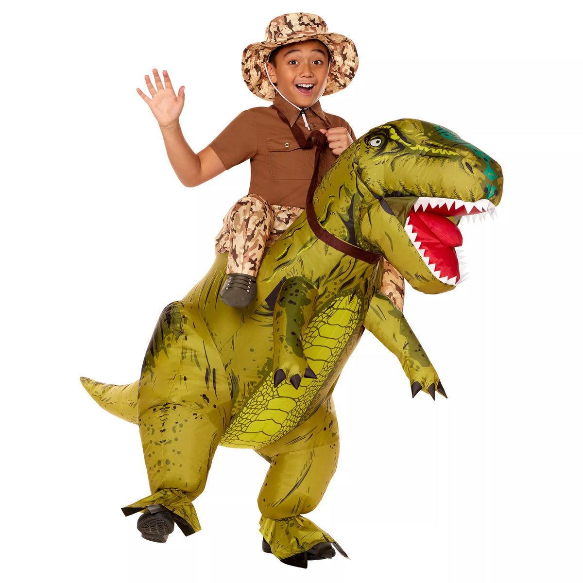 Disfraz montable de dinosaurio para niño - imagen 1