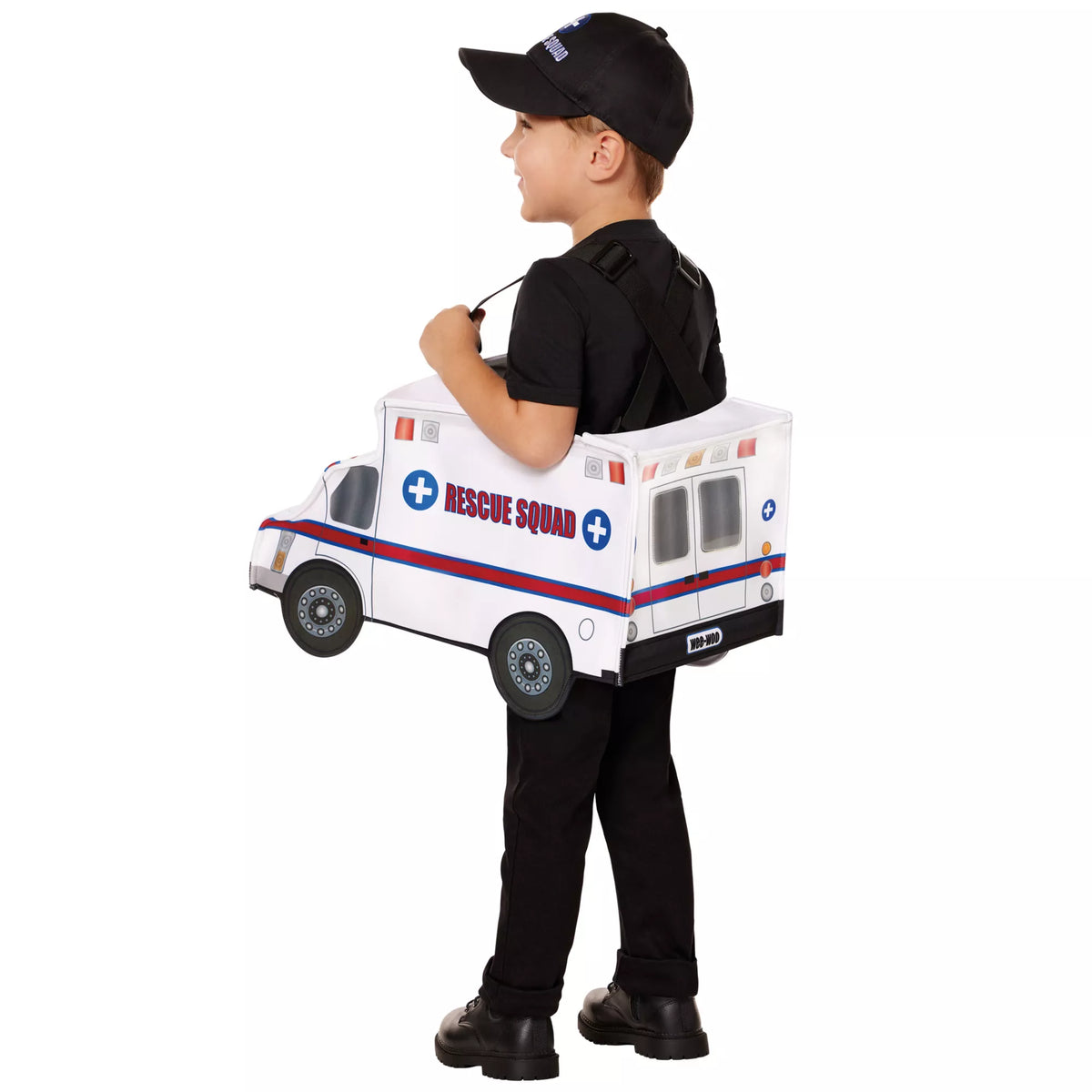 Disfraz montable de ambulancia para niño pequeño - imagen 2