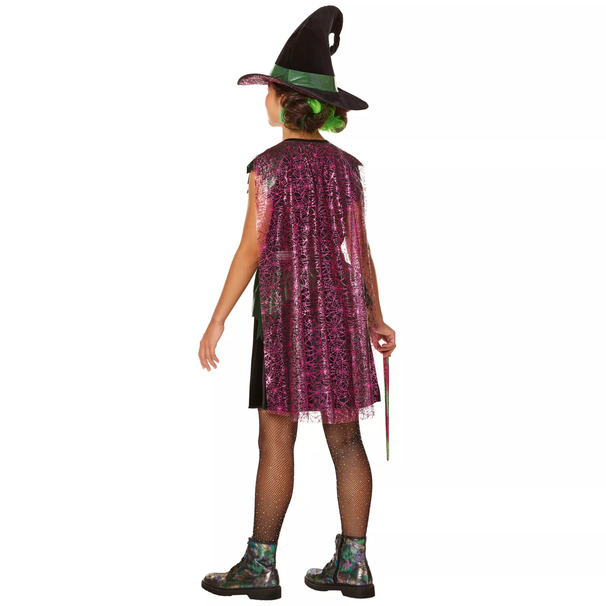 Disfraz de bruja de magia negra para niña - imagen 2