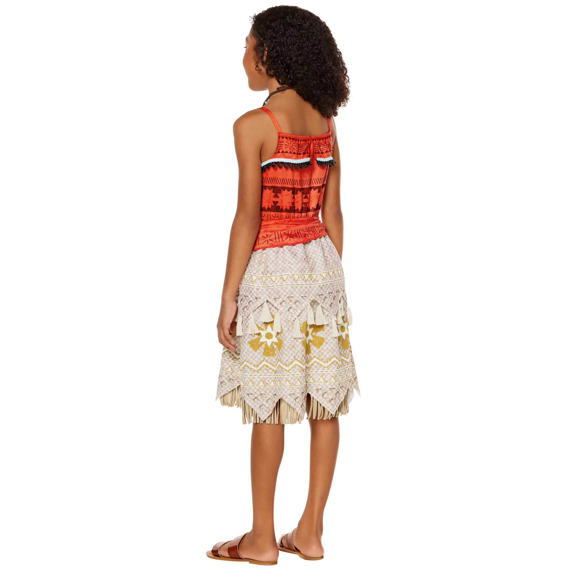 Disfraz con vestido de Moana para niña – Disney Princess - imagen 2