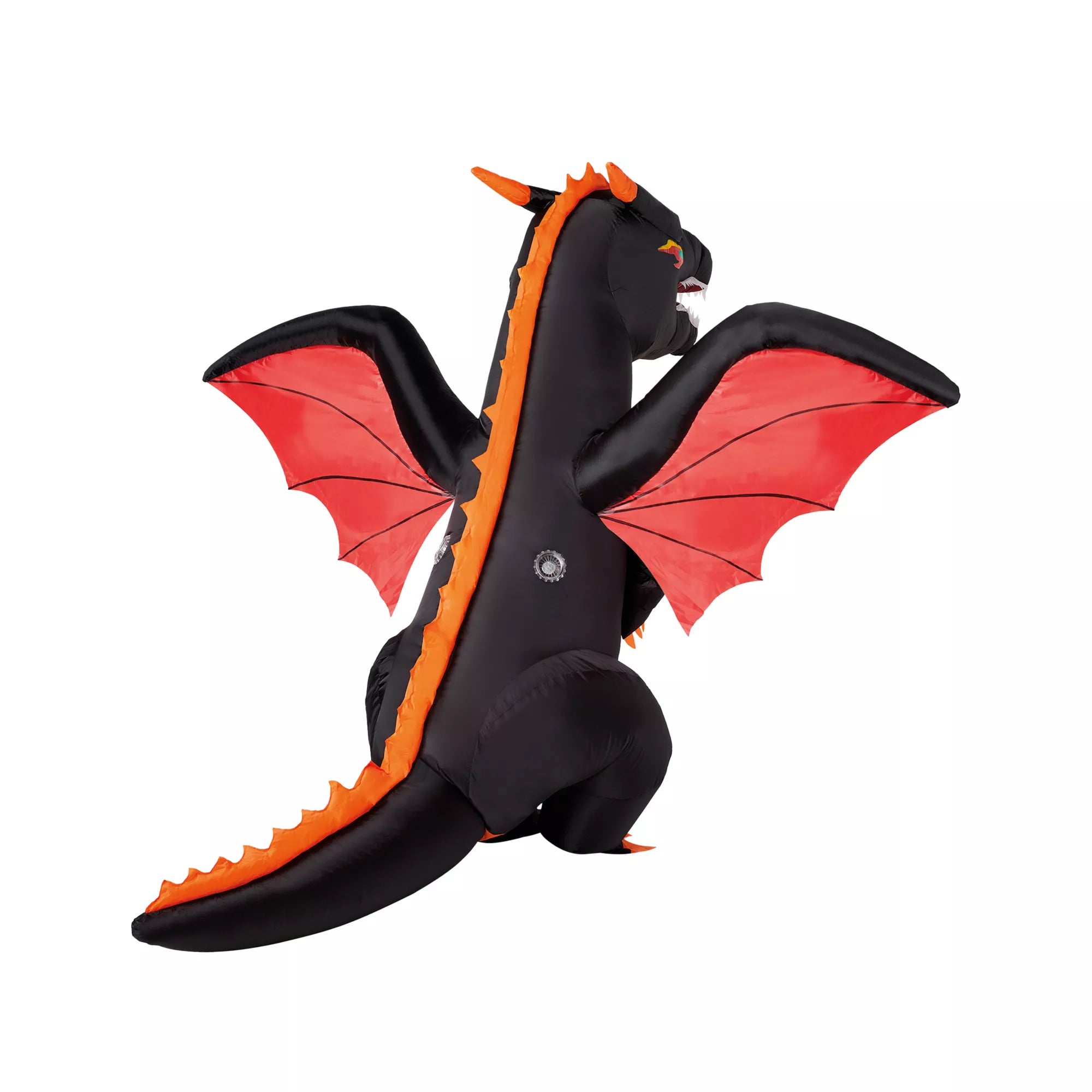 Disfraz inflable de dragón de fuego para niño - imagen 2