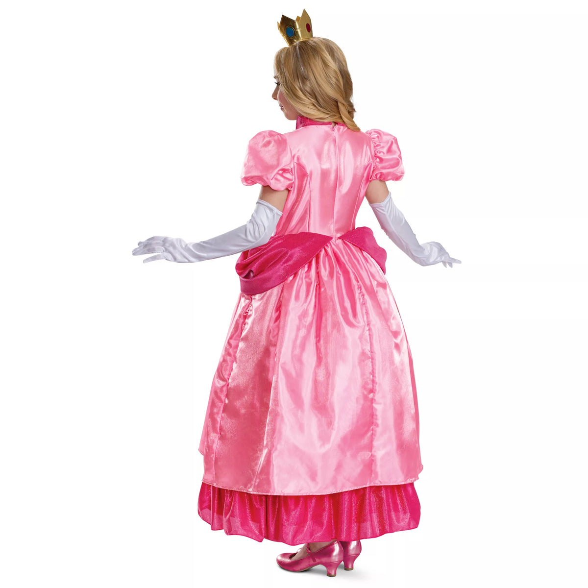 Disfraz deluxe de Princess Peach para niña – Super Mario Bros. - imagen 2