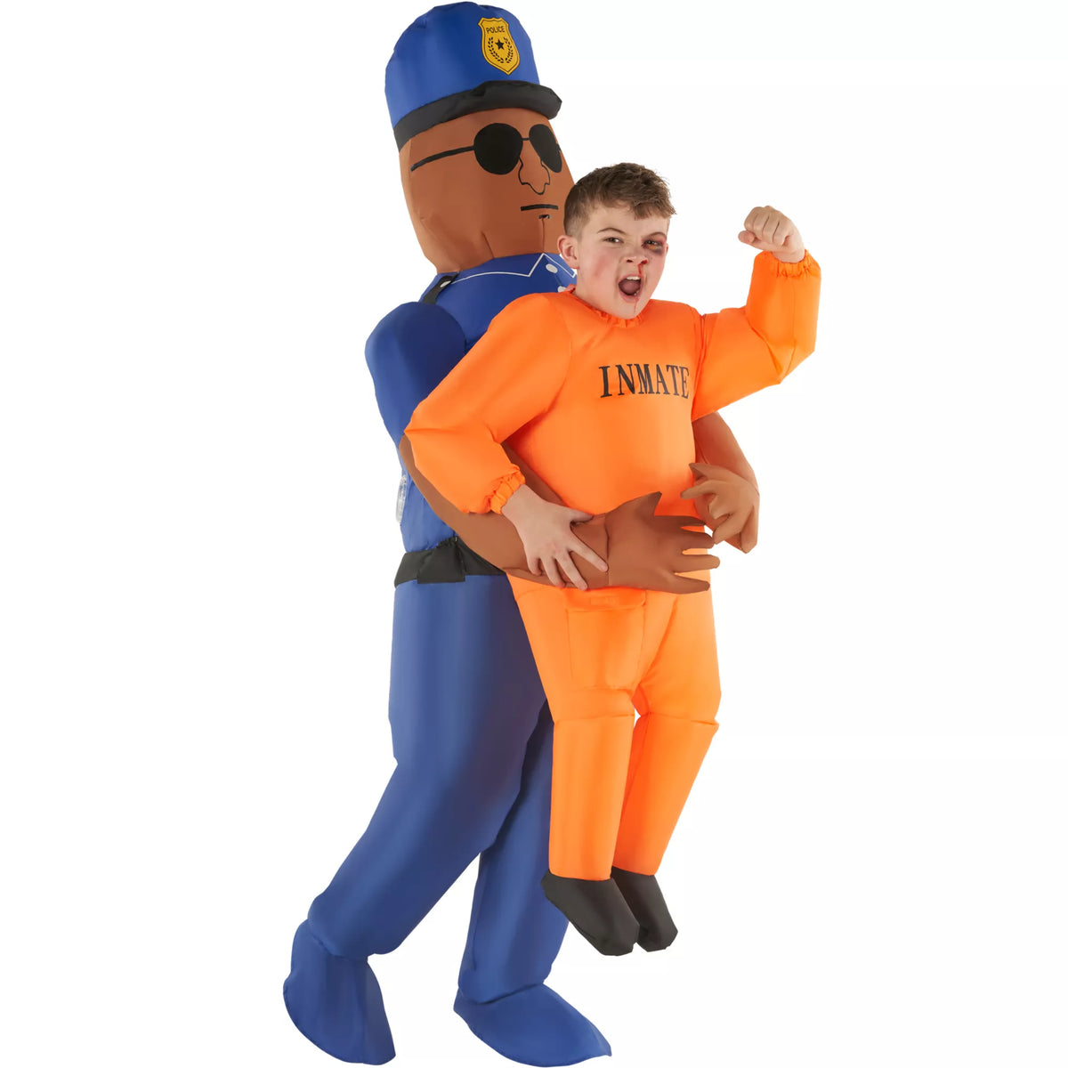 Disfraz inflable de policía y prisionero para niño - imagen 2