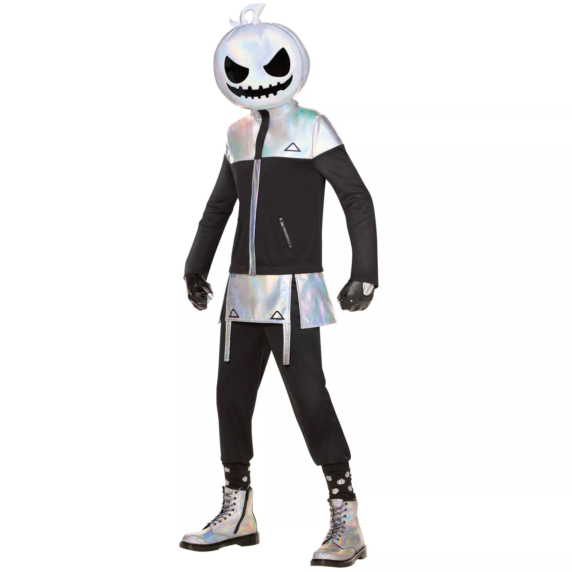 Disfraz de Punk cromado para niño – Fortnite - imagen 1