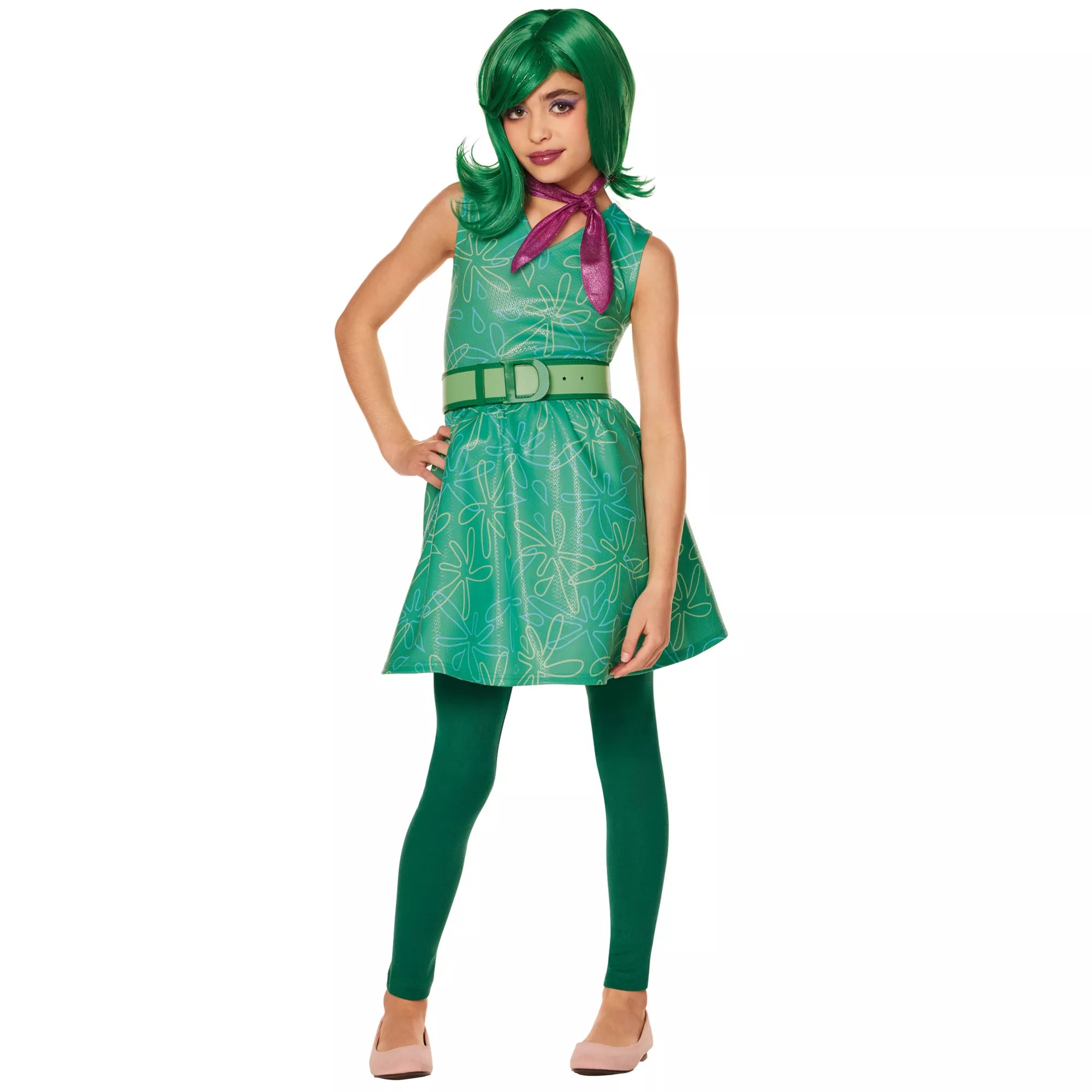 Disfraz de Disgust para niña – Inside Out 2 - imagen 1