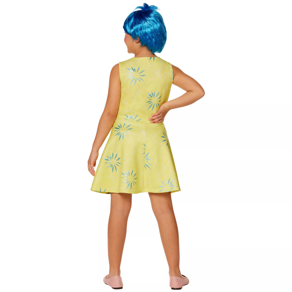 Disfraz con vestido de Joy para niña – Inside Out 2 - imagen 2