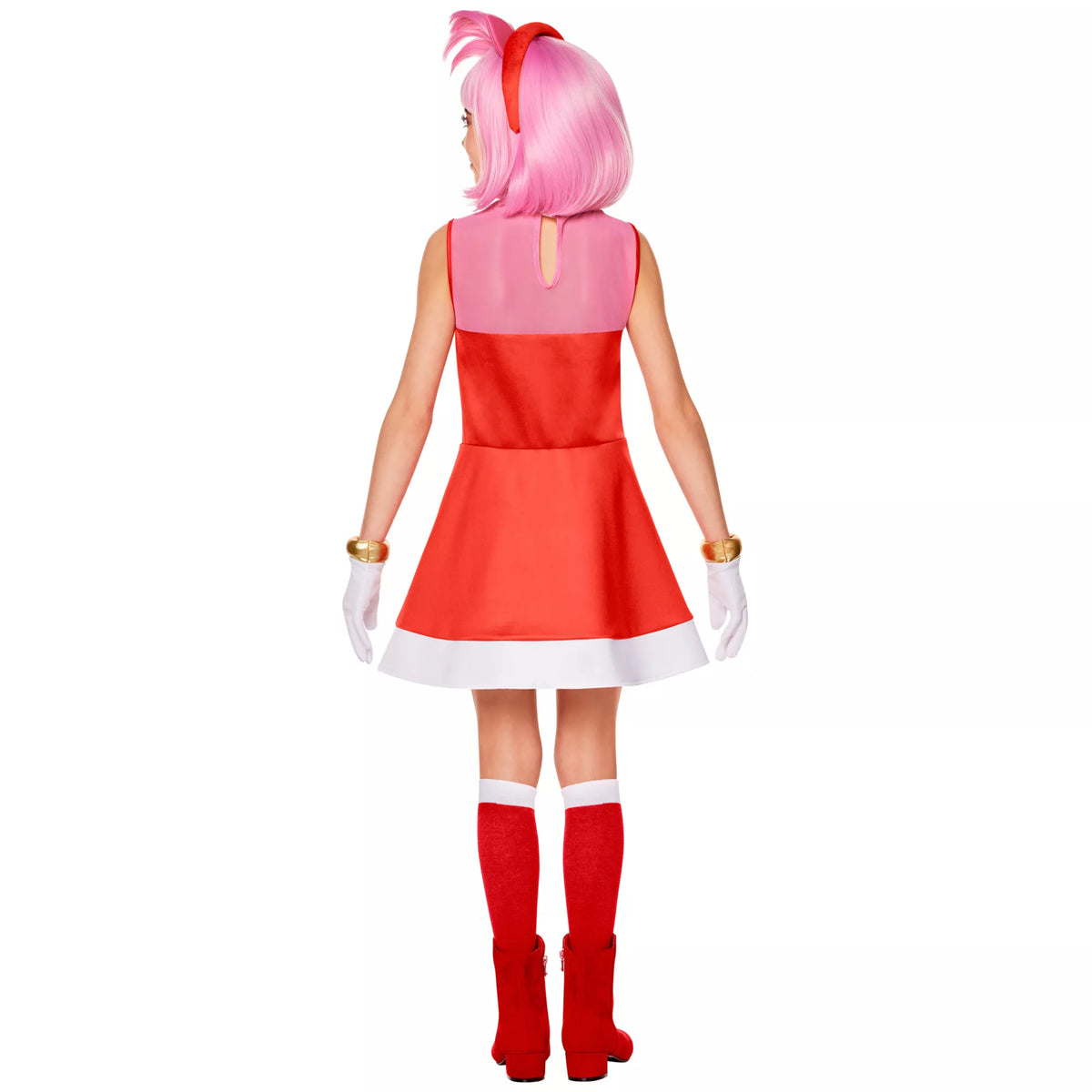 Disfraz de Amy Rose para niña – Sonic the Hedgehog - imagen 3