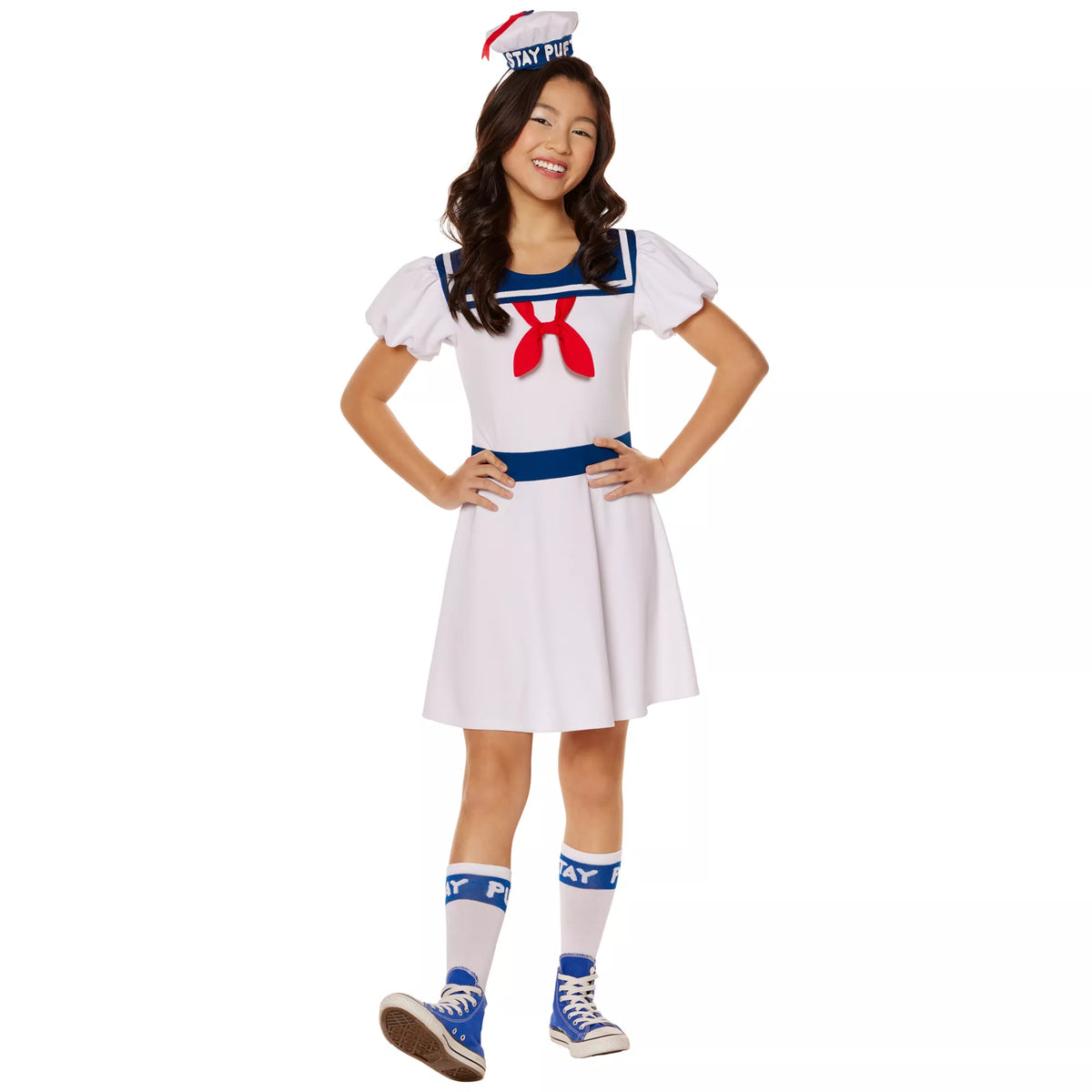 Disfraz con vestido de Stay Puft para niña – Ghostbusters - imagen 1