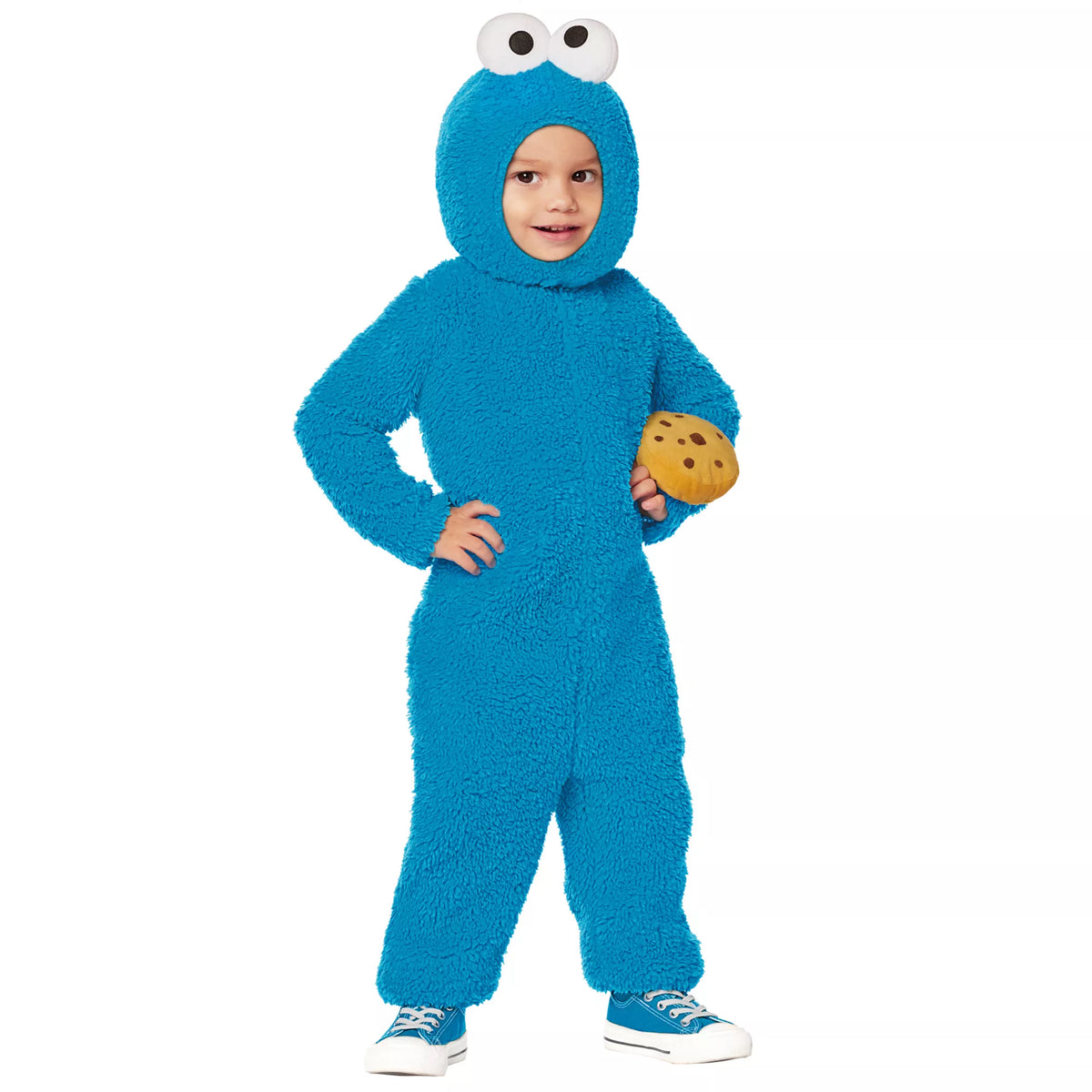 Disfraz con enterizo de Cookie Monster para niña pequeña – Sesame Street - imagen 1