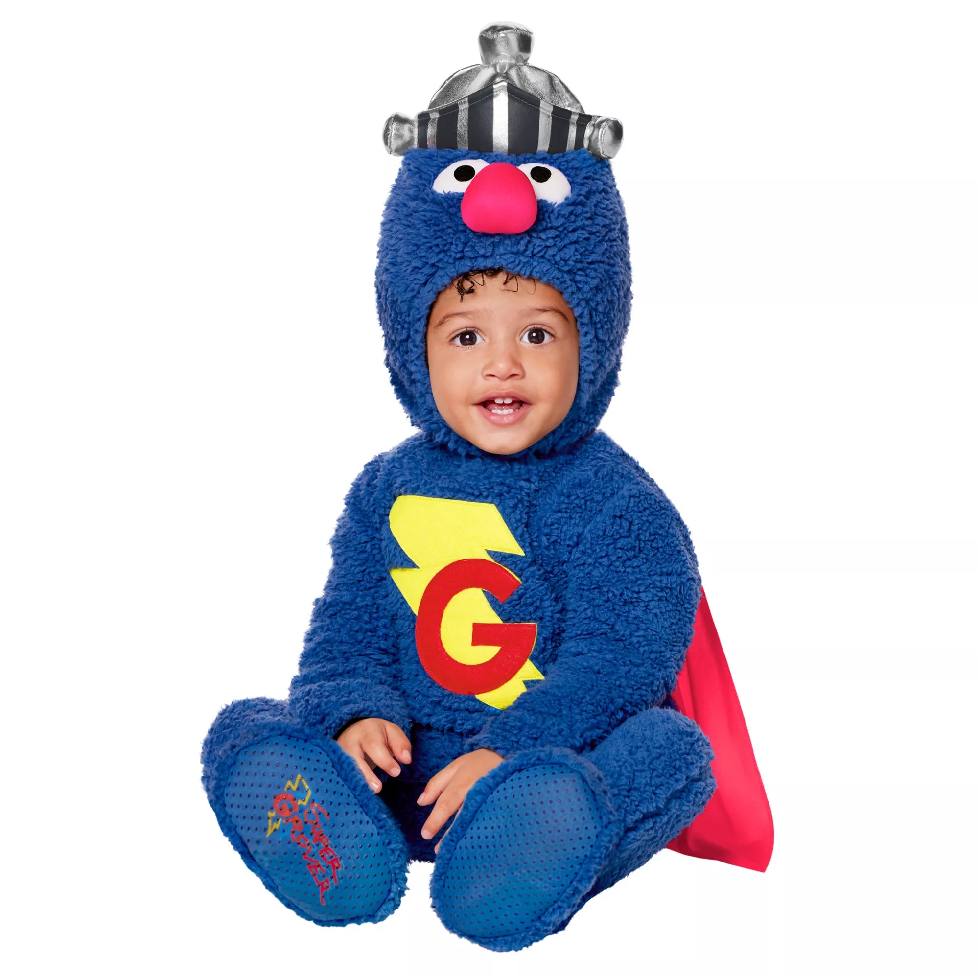 Disfraz de Super Grover para bebé – Sesame Street - imagen 1
