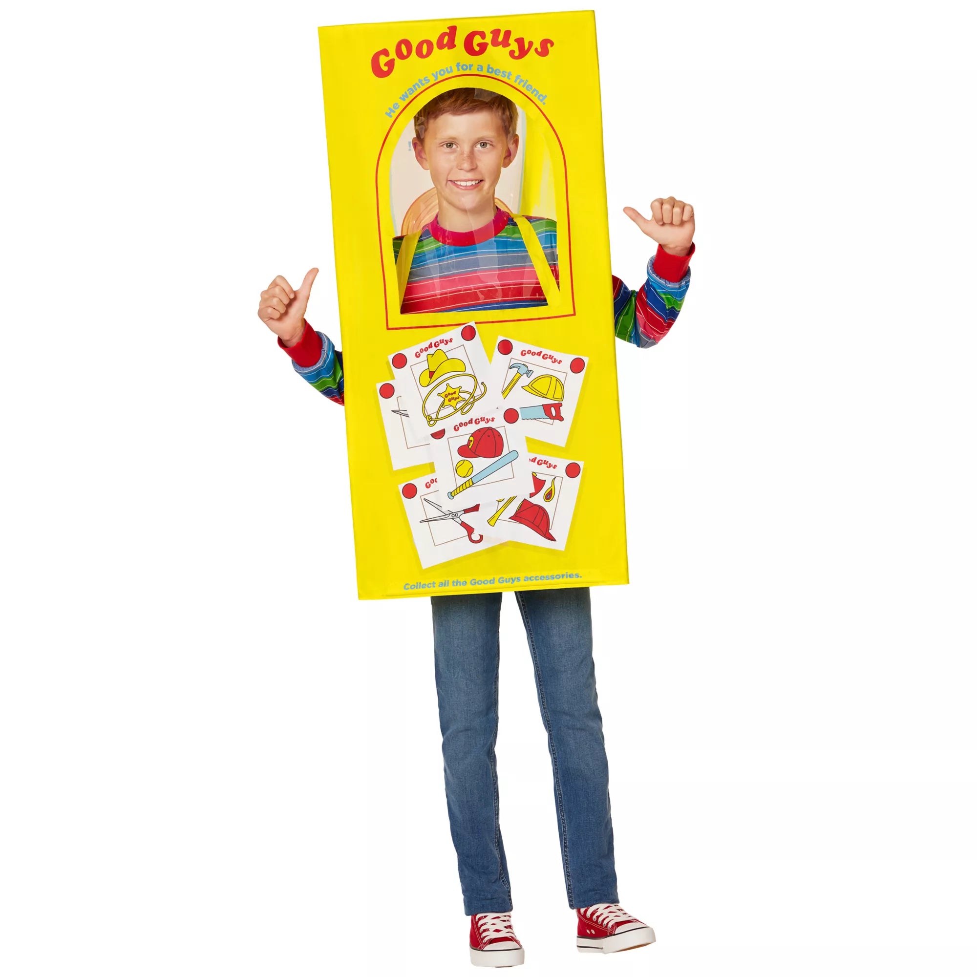 Disfraz en caja de Chucky para niño - imagen 1