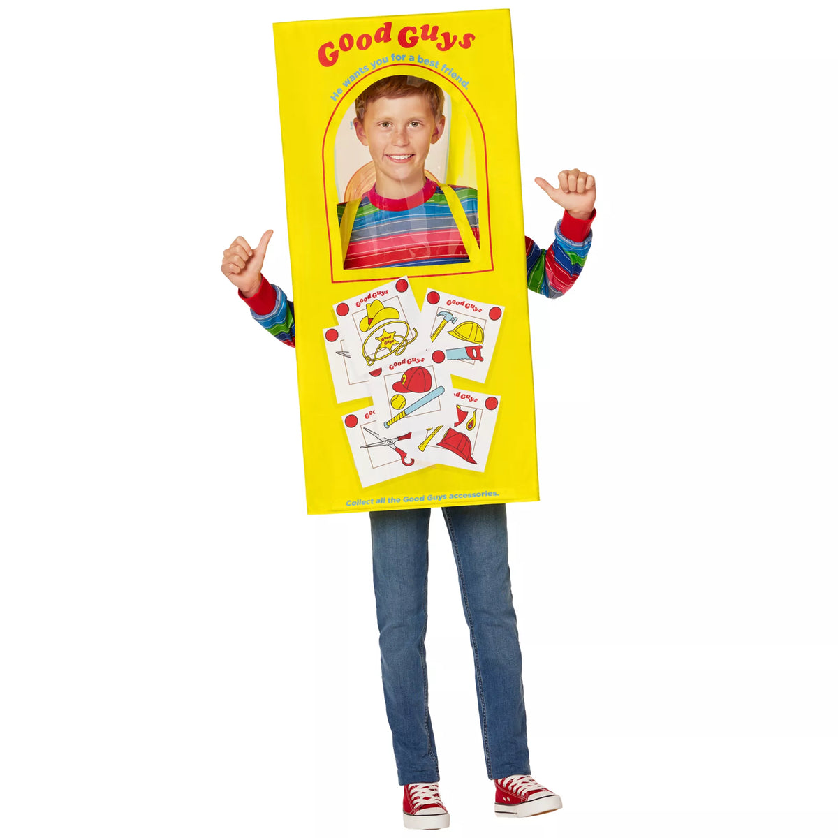 Disfraz en caja de Chucky para niño - imagen 1