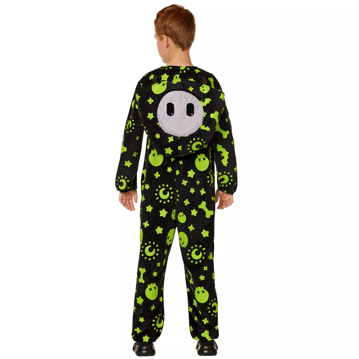 Disfraz con enterizo Spooky Doodles que brilla en la oscuridad para niño – Fall Guys - imagen 2