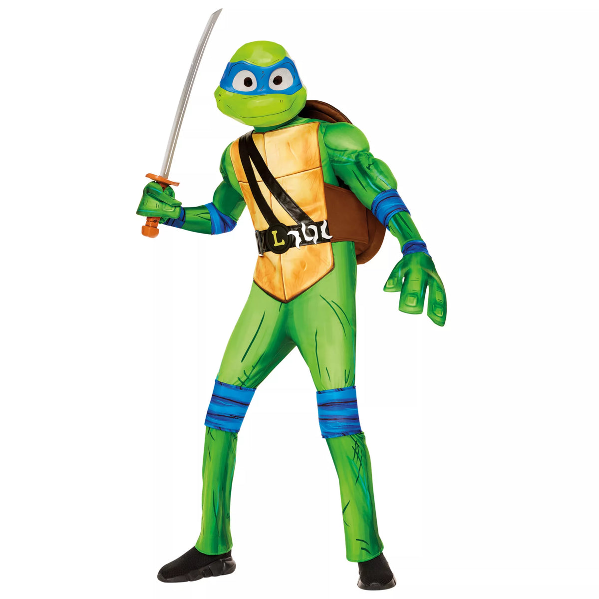 Disfraz deluxe de Leonardo para niño – TMNT Mutant Mayhem - imagen 1