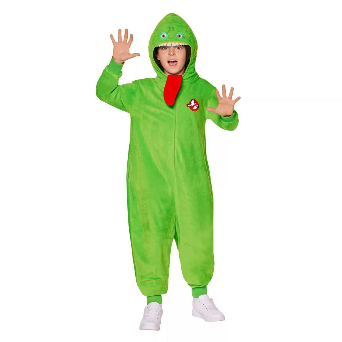 Disfraz con enterizo de Slimer para niña – Ghostbusters - imagen 1