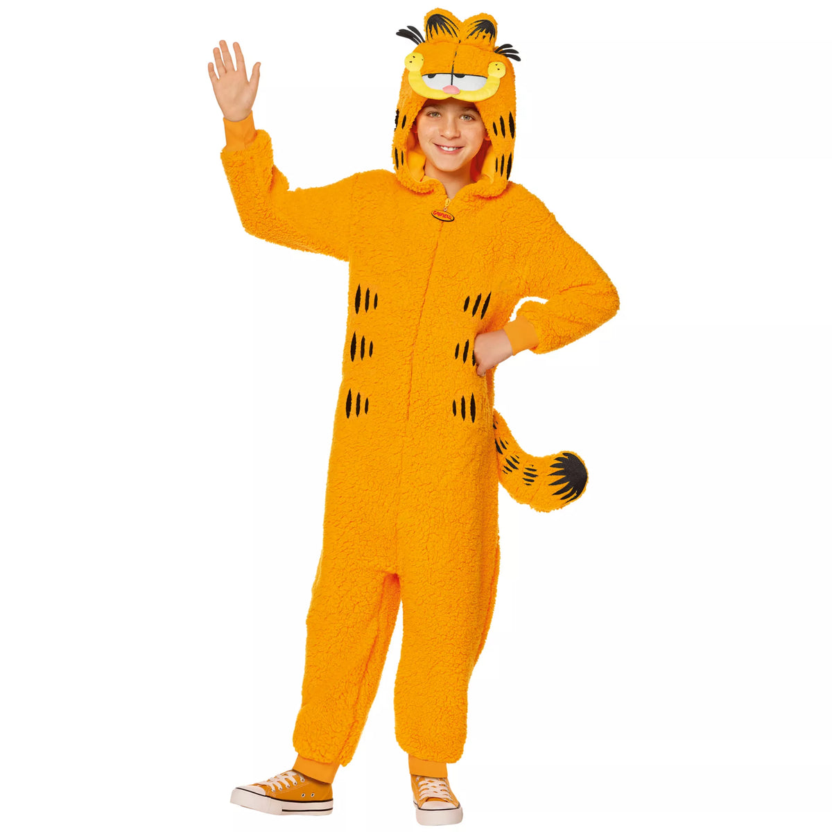 Disfraz con enterizo de Garfield para niña - imagen 1