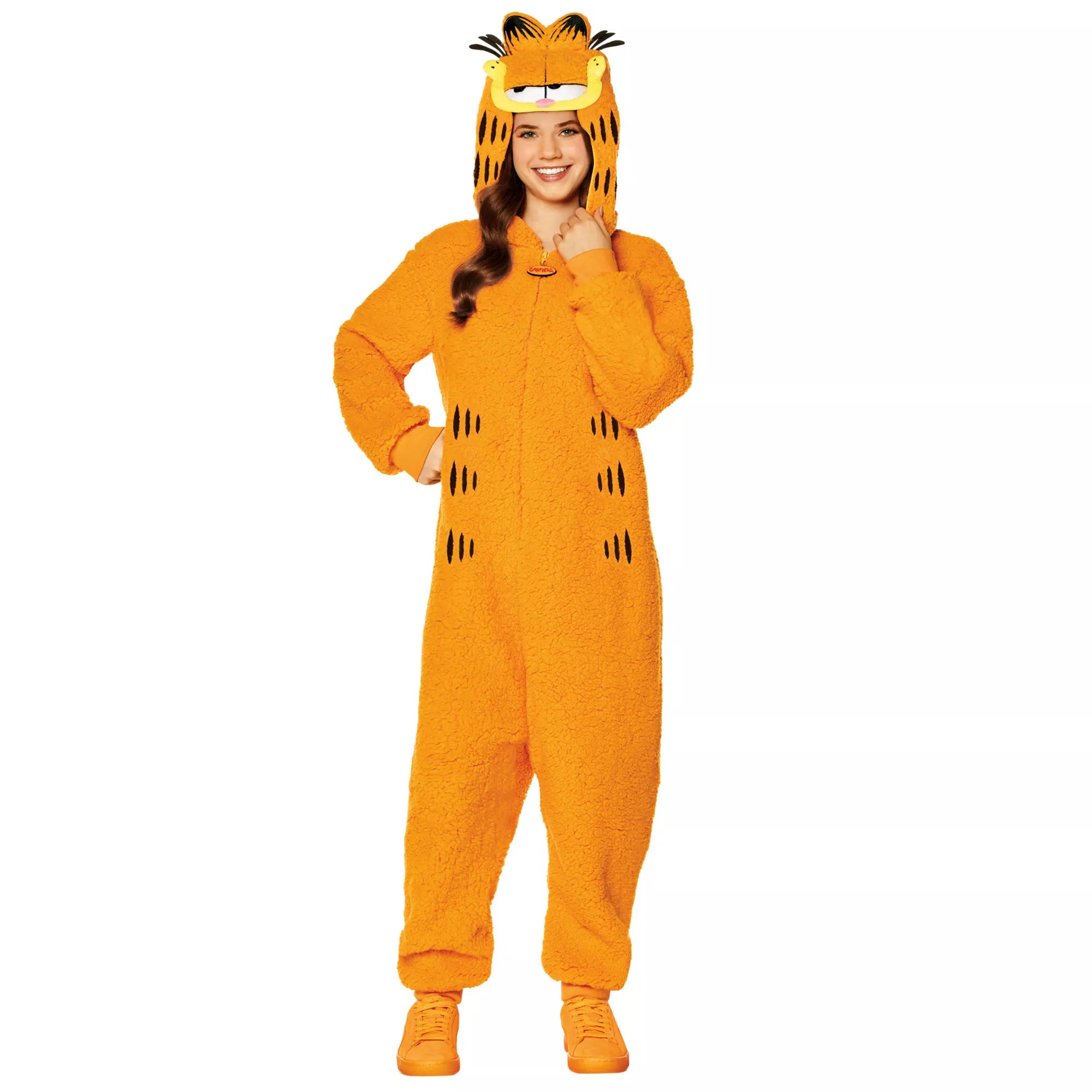 Disfraz con enterizo de Garfield para niña - imagen 2