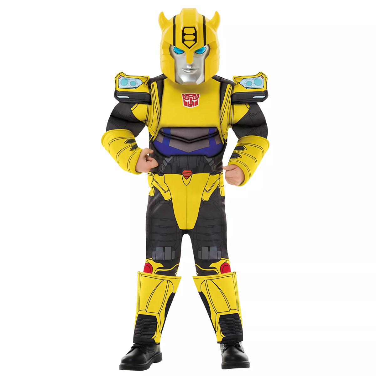 Disfraz musculoso de Bumblebee para niña pequeña – Transformers - imagen 1