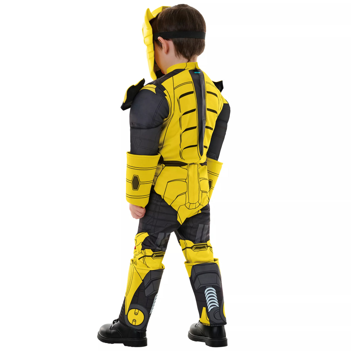 Disfraz musculoso de Bumblebee para niña pequeña – Transformers - imagen 2