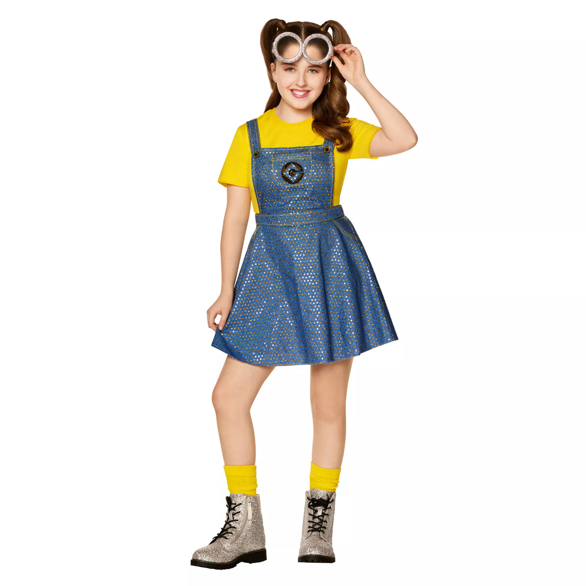 Disfraz con vestido de Kevin Minion Bling para niña - imagen 1