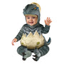 Disfraz de huevo de velociraptor Blue para bebé – Jurassic World - imagen 1