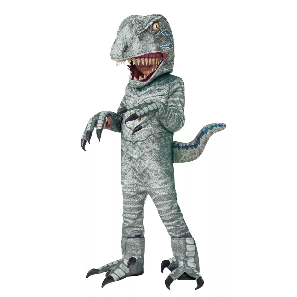 Disfraz con enterizo de Blue el velociraptor para niña pequeña – Jurassic World - imagen 1