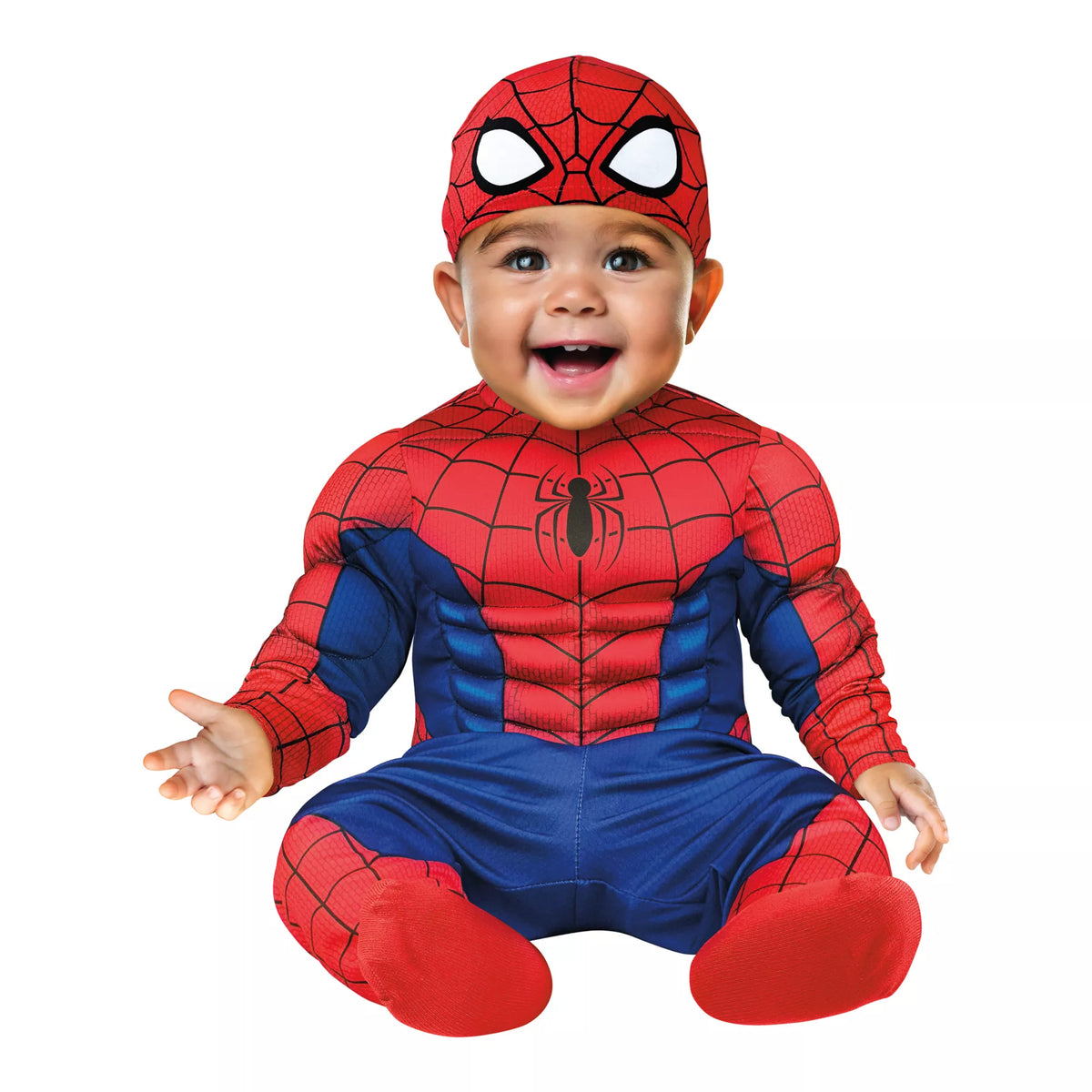 Disfraz con traje de Spider-Man para niña pequeña - imagen 1