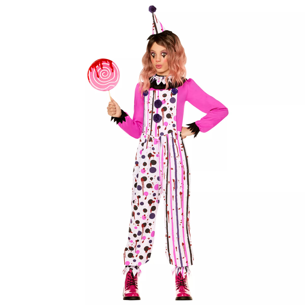 Disfraz de Scary Sweet Clown para niña - imagen 1