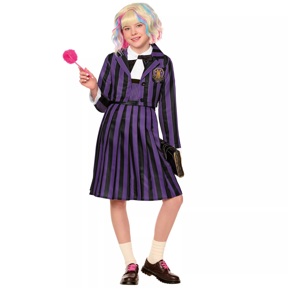 Disfraz de Enid Sinclair Nevermore Academy Uniform para niña – Wednesday - imagen 1