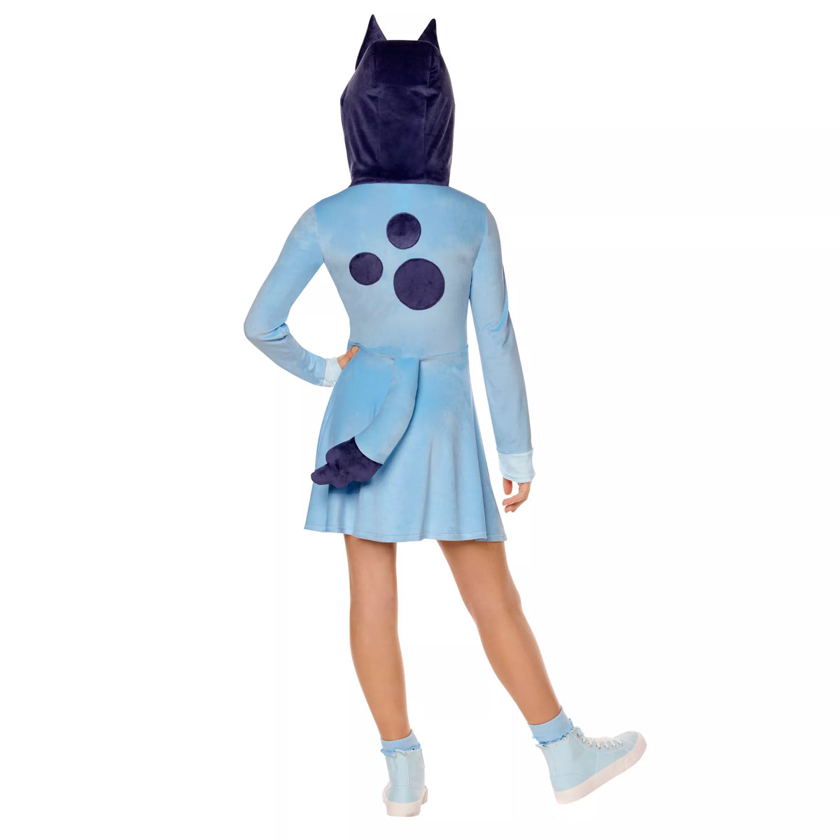 Disfraz con vestido de Bluey para niña - imagen 2