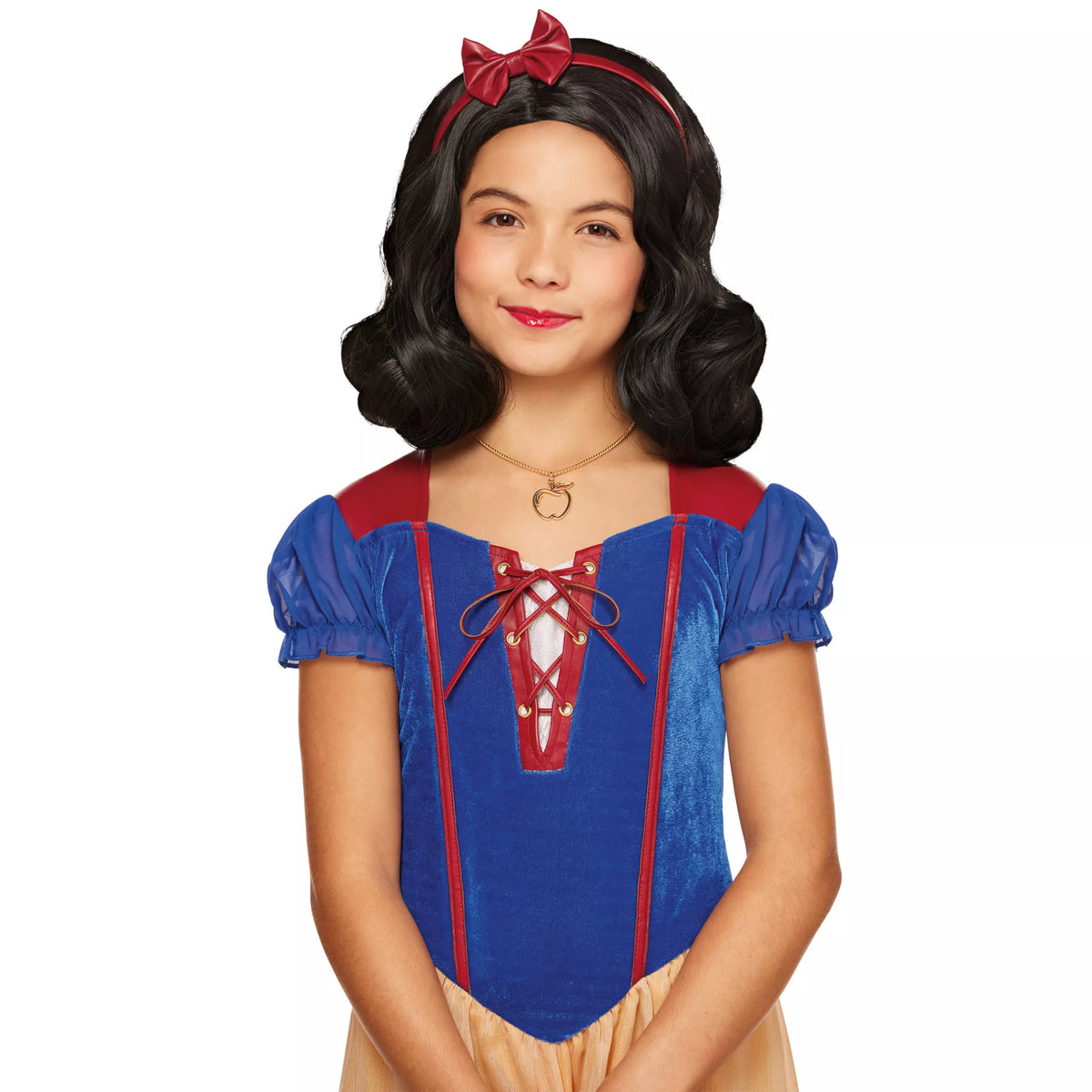 Peluca de Snow White para niña – Disney Princess - imagen 1