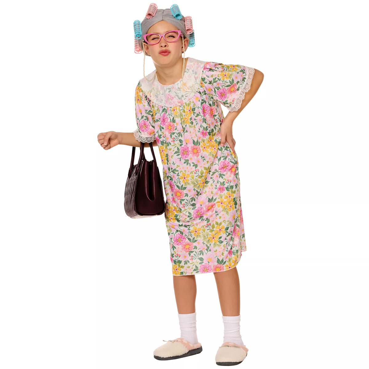 Disfraz de anciana para niña - imagen 1
