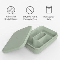 Caja de Viaje para Alimentación Autorregulada ezpz - Sage